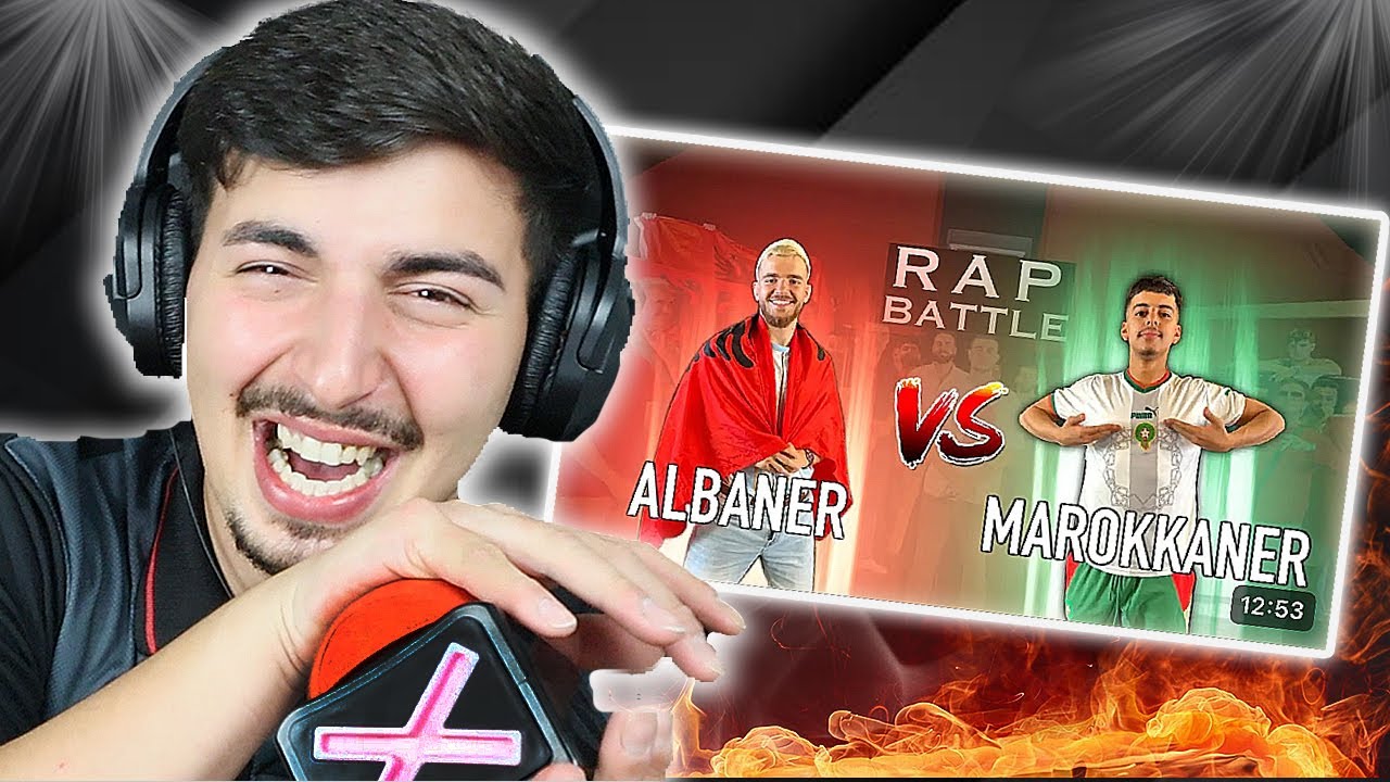 ALBANER vs MAROKKANER (Rapbattle) Geisteskrankes Battle 🔥 🎤 /MetesReaction
