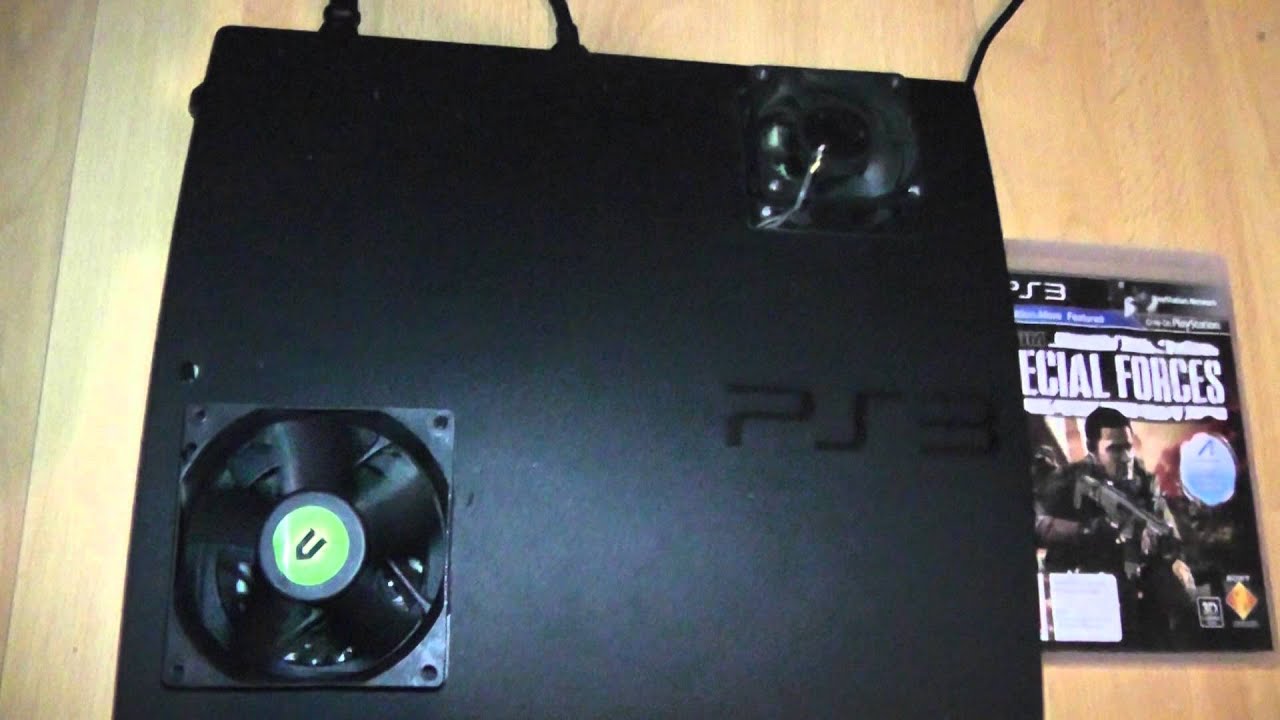 PS3 cooling fan mod