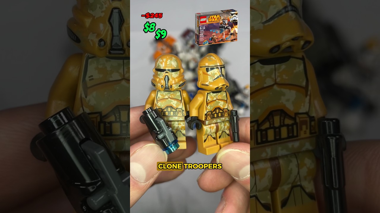 Was this $245 LEGO Star Wars Minifigure lot worth it? #lego #legostarwars #legoclonearmy #legohaul