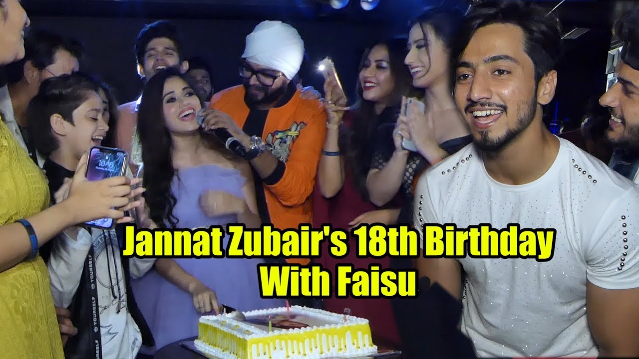 Jannat Zubair's Ishq Farzi & Birthday Party With Team 07 | Full Night Party