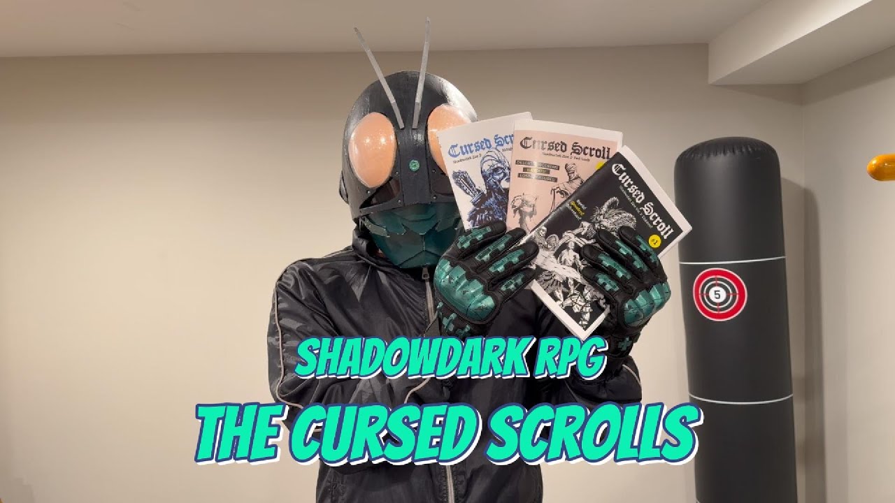 Откройте для себя мир Shadowdark с помощью зинов Hex Crawl Cursed Scroll!