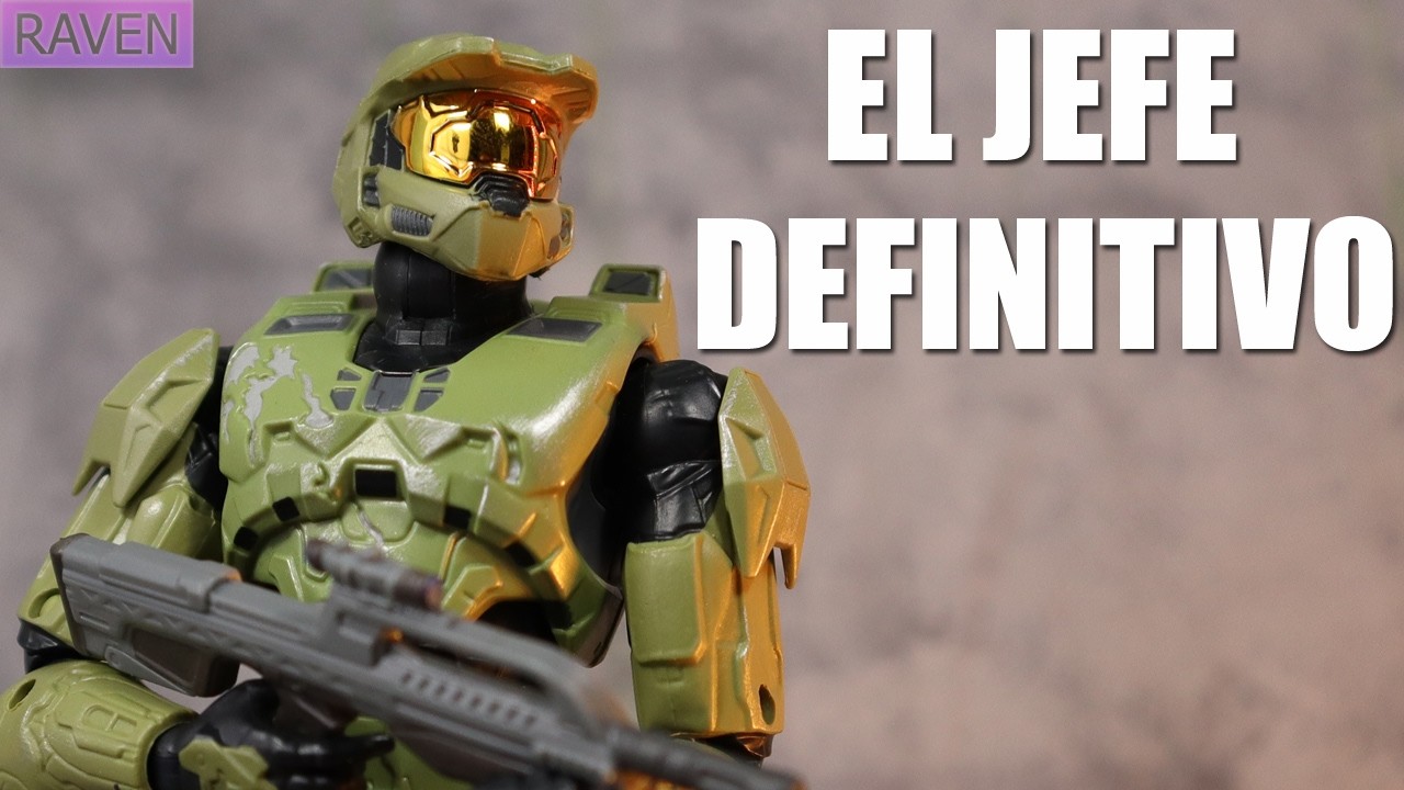 ¿El Spartan definitivo? /  Master Chief de Halo 3 The Spartan Collection Jazwares Reseña en Español