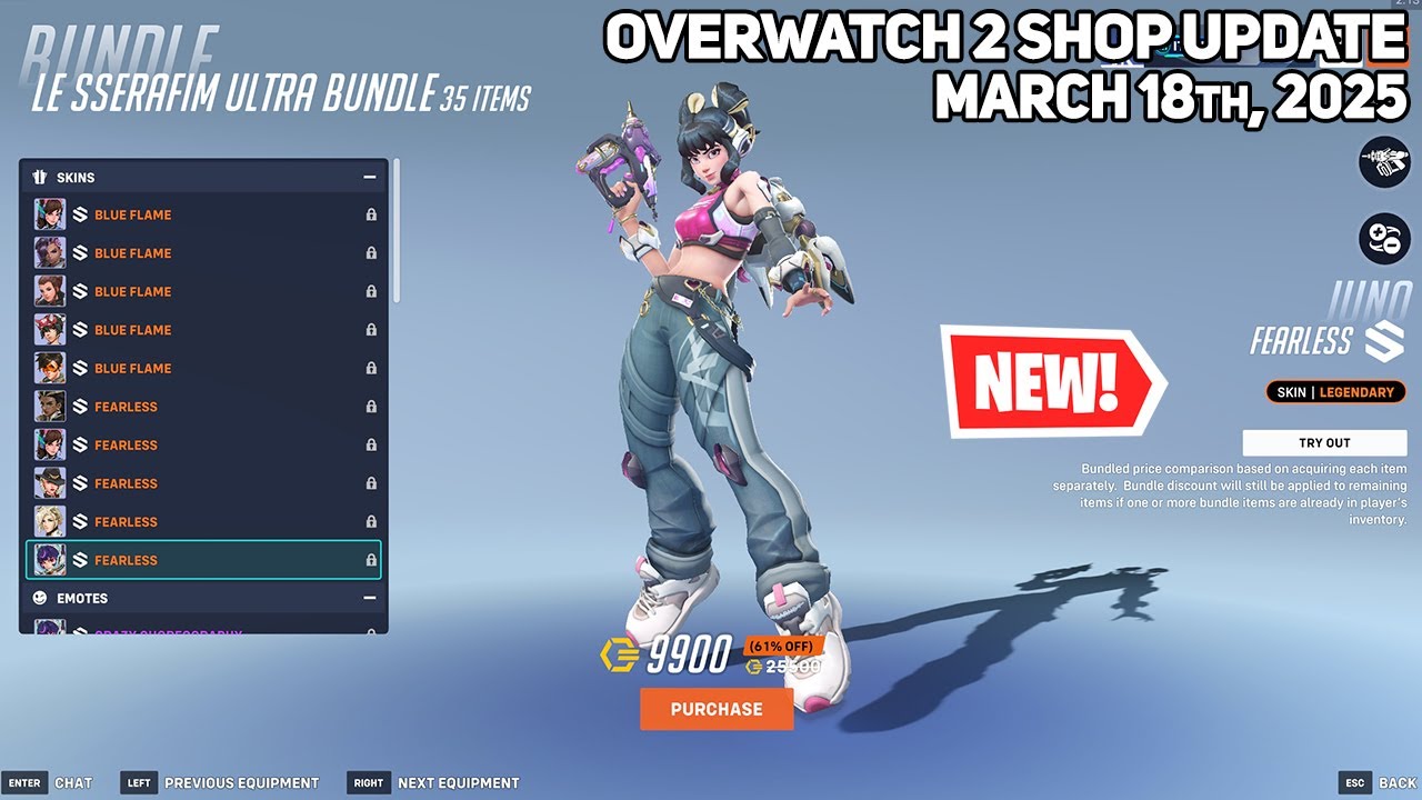 *NEW* LE SSERAFIM ULTRA BUNDLE! Overwatch 2 Shop Update [March 18th, 2025]