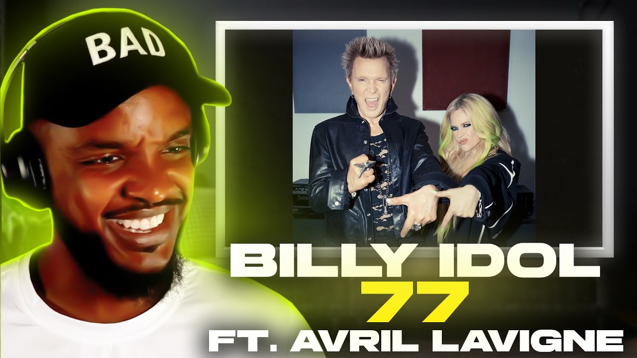 Billy Idol ft. Avril Lavigne – 77 REACTION