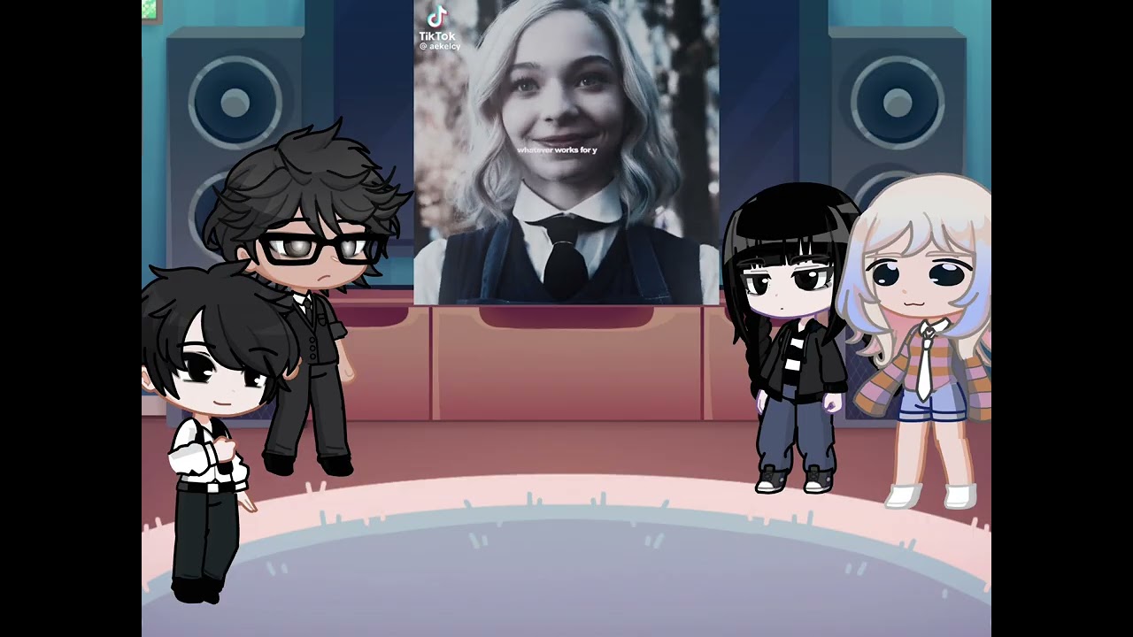 WEDNESDAY CAST REACT TO WEDNESDAY&ENID (SLIGHT WENCLAIR!!)