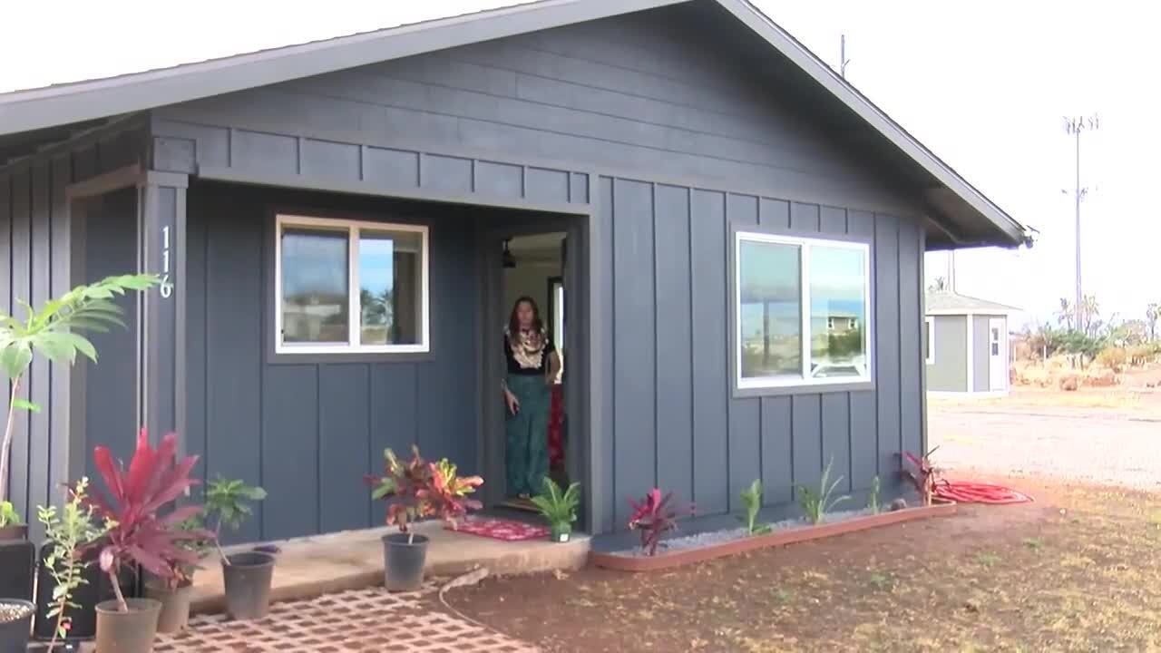 Family ready to move into first home rebuilt in Lahaina after wildfire
