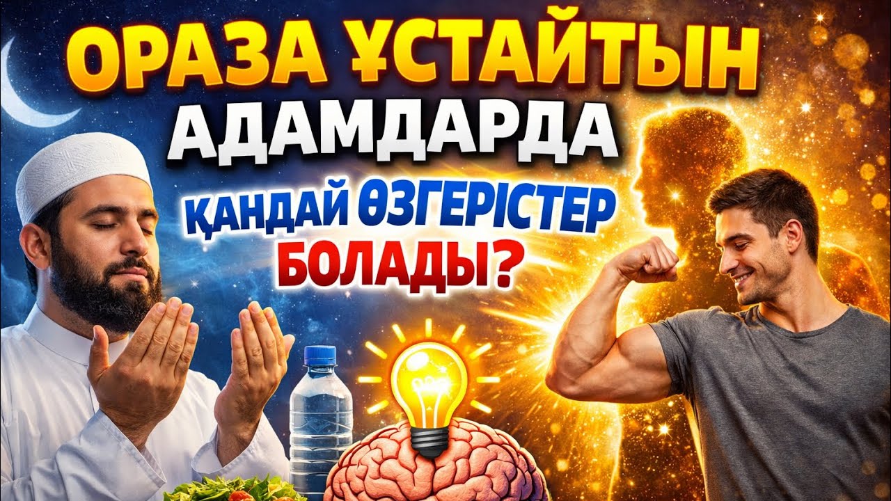 Ораза ұстайтын адамдарда қандай өзгерістер болады. 