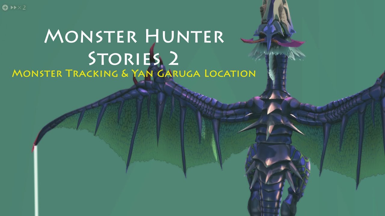 Complete Guide How To Track & Catch  Monster in MHS2 ; Yian Garuga Location 黒狼鳥