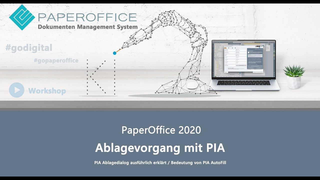 Schnelle Dokumenten Ablage mit PIA AutoFill (Intelligente Ablage) / Dokumentenmanagement System