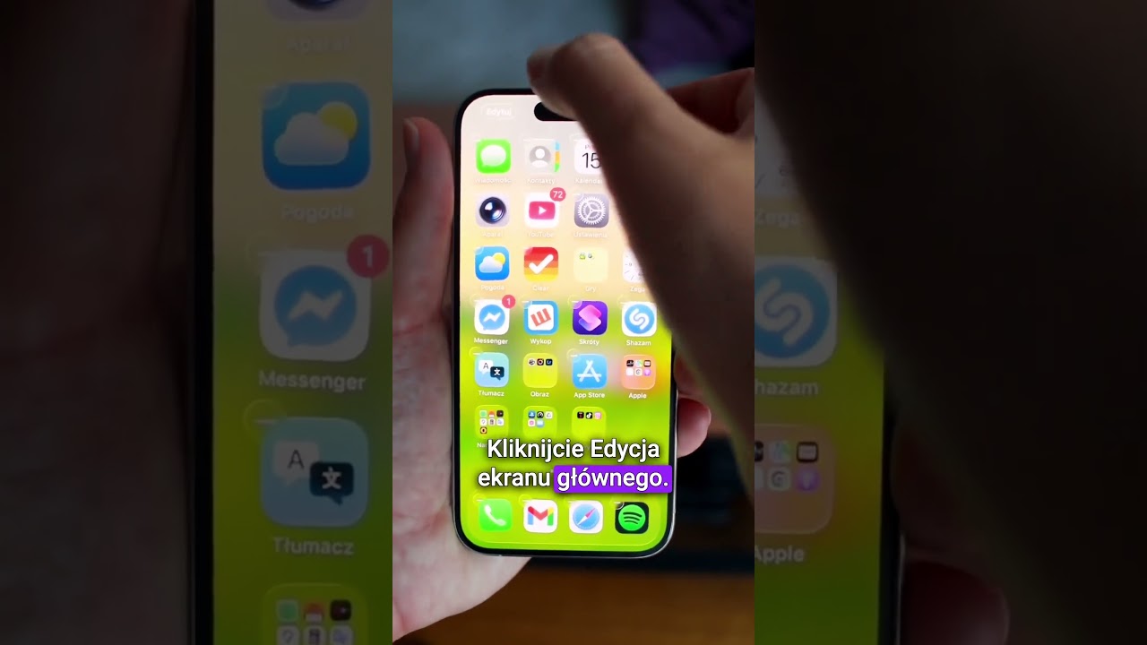 📲 Jak włączyć / wyłączyć Liquid Glass - przezroczyste ikony na iPhone? 📲