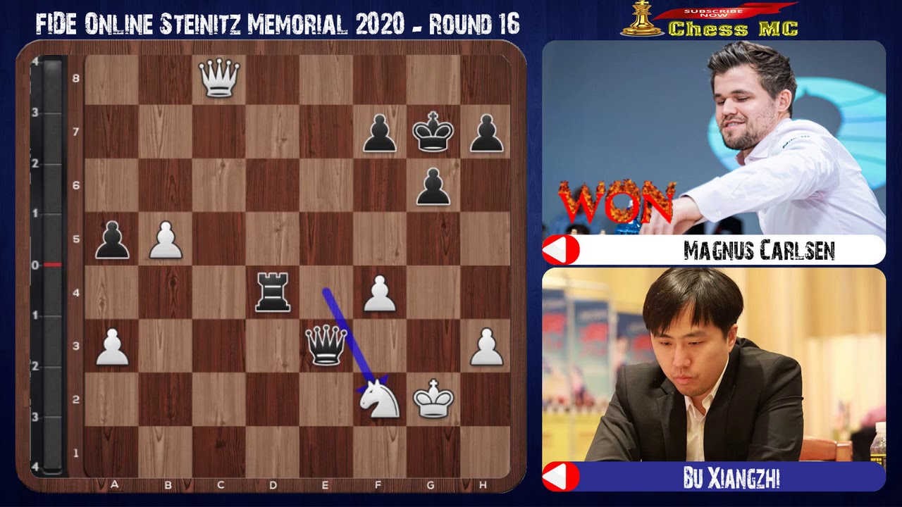 FIDE Online Steinitz Memorial 2020 - Round 16 || Chess MC