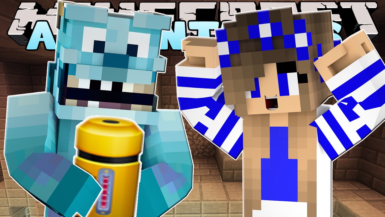 Minecraft-Little Carly Adventures-FUN SCARING AT MONSTERS INC !