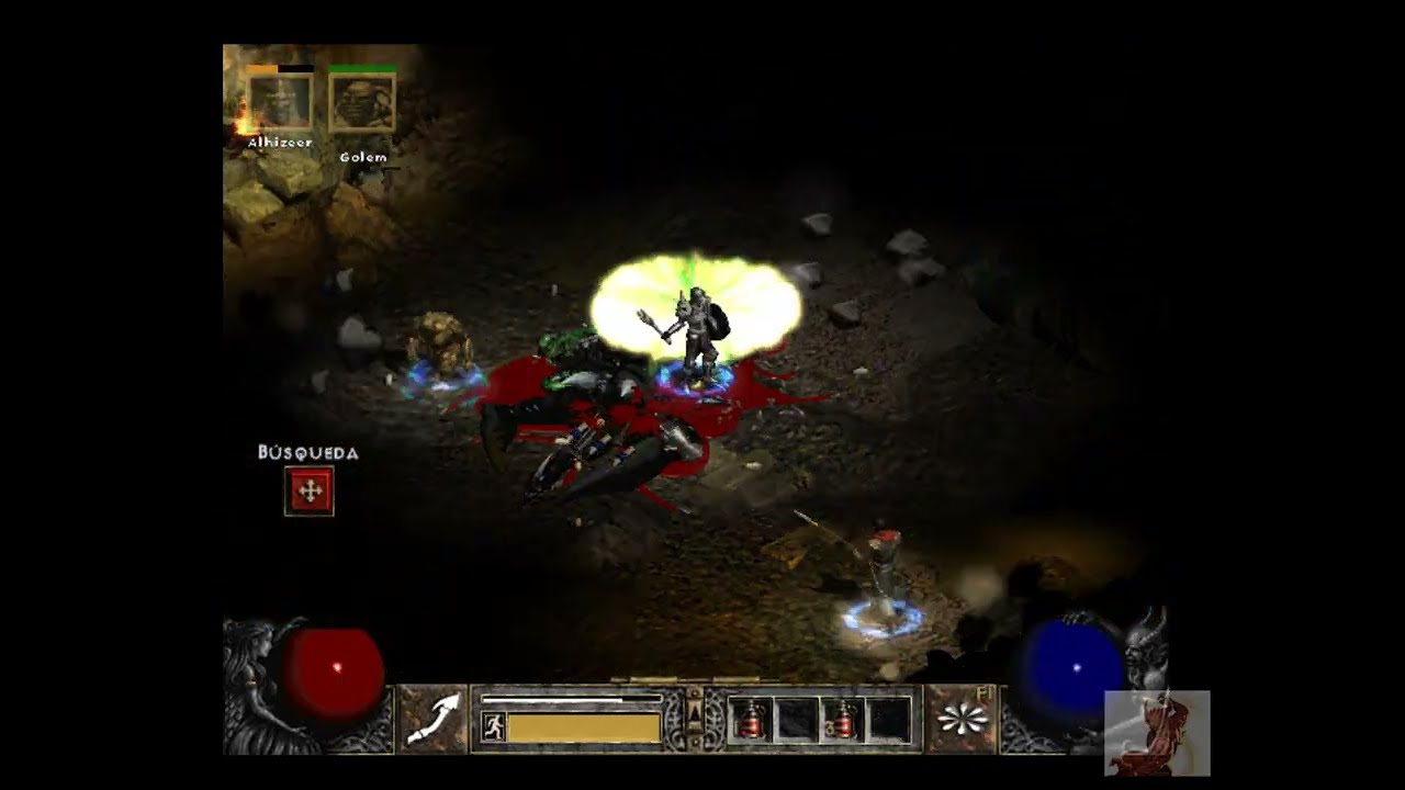 Diablo 2 pesadilla - Duriel + cinámatica