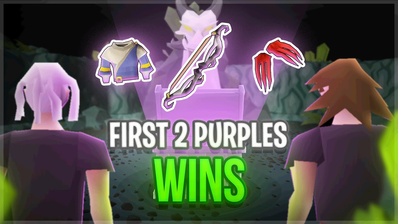 First to get Purples WINS | OSRS Challenges Episode 186