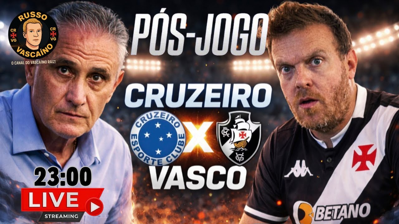 LIVE - POS JOGO CRUZEIRO X VASCO !!!!!