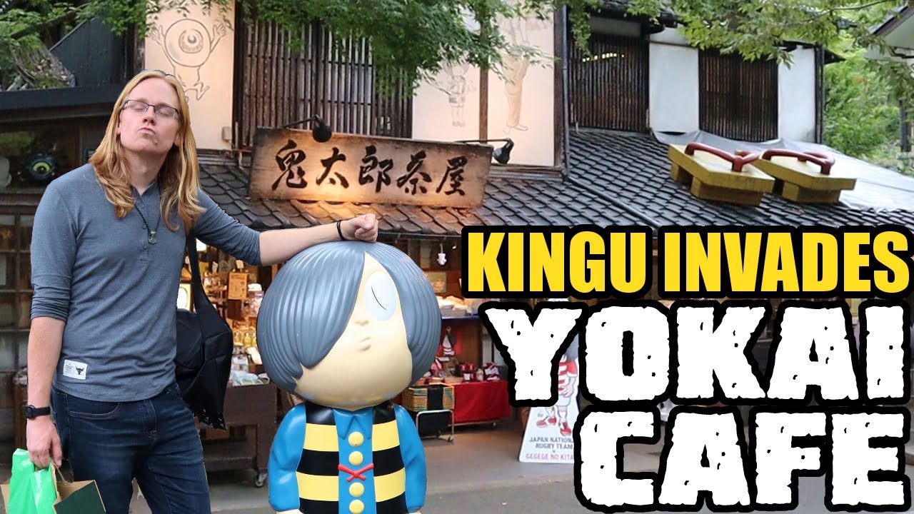 Yokai Cafe! Kingu Invades Gegege No Kitaro Chaya in Chofu Japan