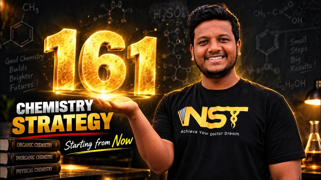 Chemistry 160+🔥 My Exact NEET Strategy | NEET 2027 Droppers & 12th Studying