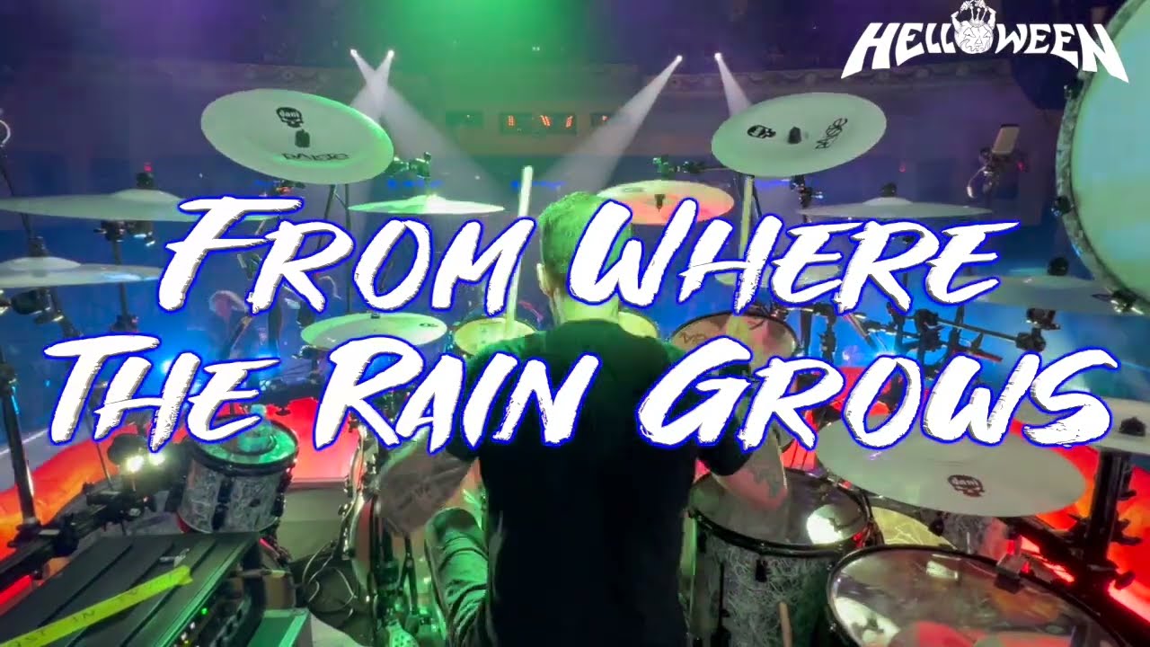 From Where The Rain Grows-Live in England 2022 @helloween  #drummer #drumcover #liveperformance