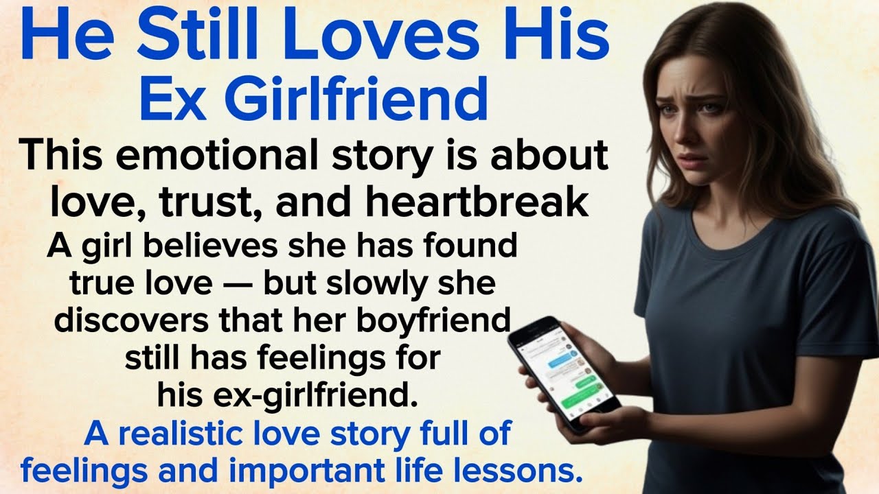 He Still Loves His Ex Girlfriend 💔 | Emotional English Story for Beginners ⭐ Level 3