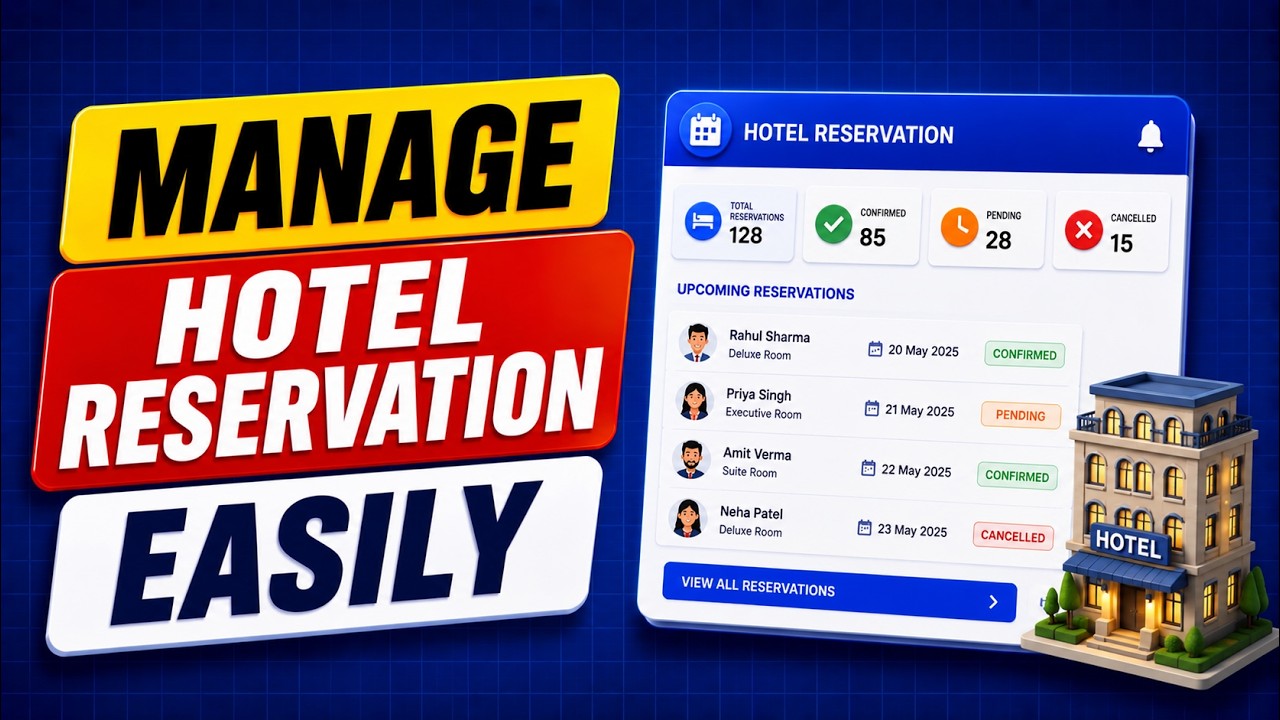 (Free) Manage Hotel Reservations Easily | Hotel Reservation Management Software (2026)