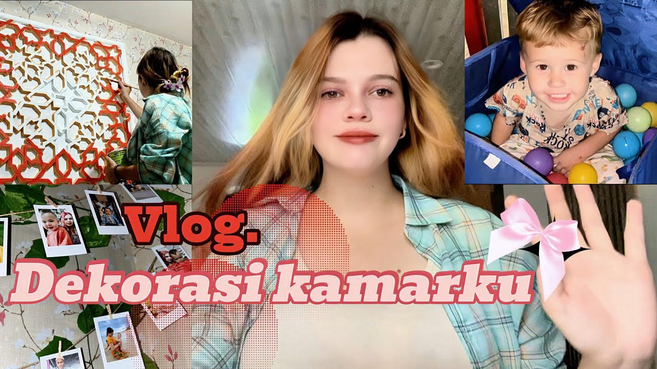Vlog. Dekorasi kamarku🎀