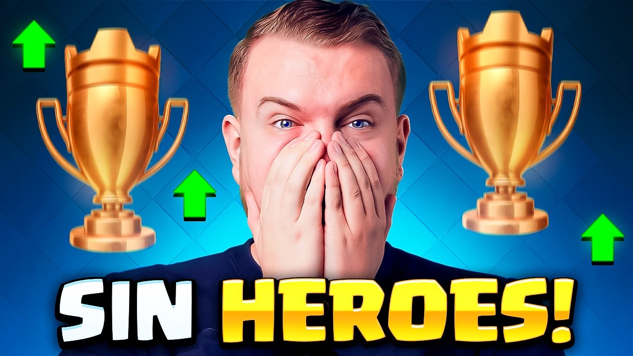 EL MEJOR MAZO SIN HEROES PARA SUBIR COPAS EN CLASH ROYALE