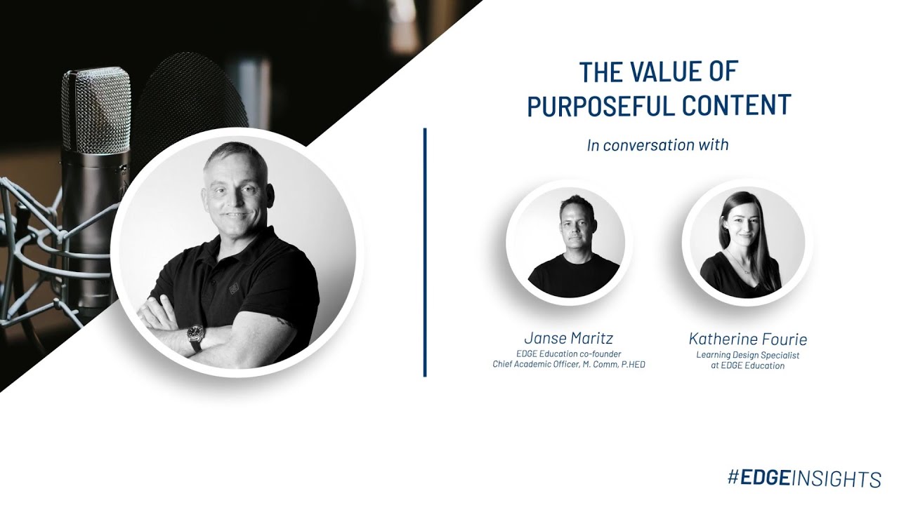 The Value of Purposeful Content