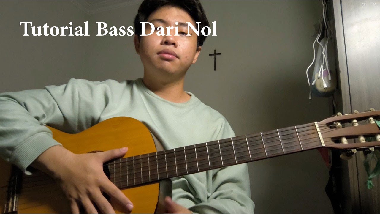 Belajar Bass dari Nol Pakai Gitar Apapun Part 1 - Belajar Senar, Penjarian, dan Nada Umum