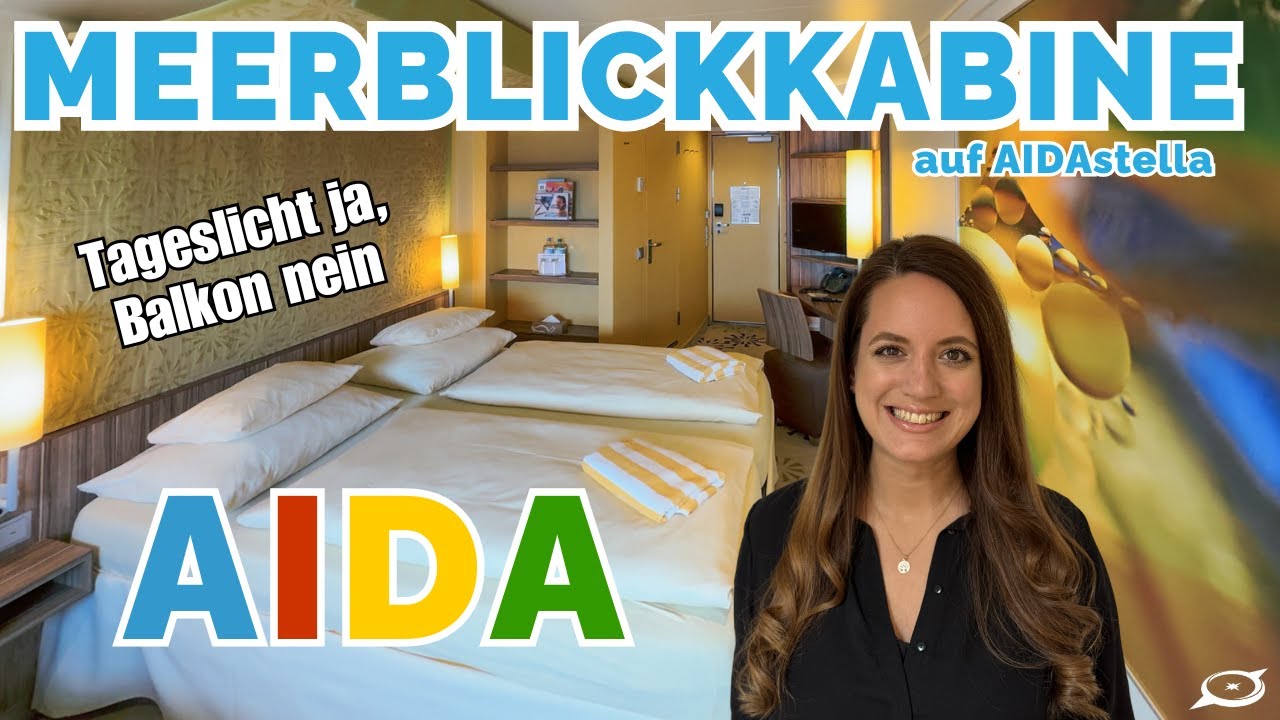 Meerblickkabine auf AIDA: zwischen Innen- und Balkonkabine