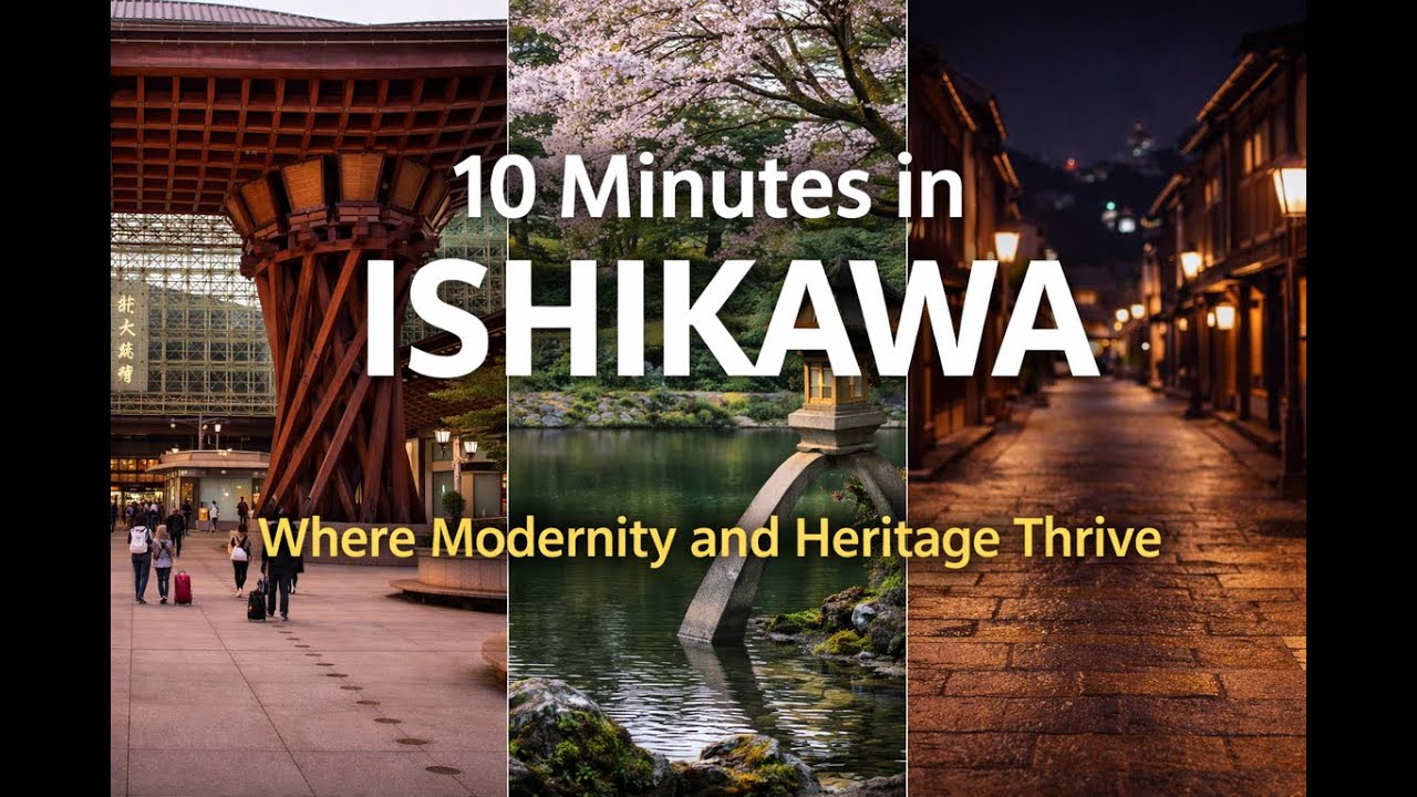 10 Minutes to Discover ISHIKAWA（Kanazawa / Noto） — Japan