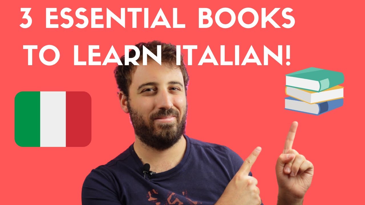 3 ESSENTIAL BOOKS to learn Italian!📚🇮🇹
