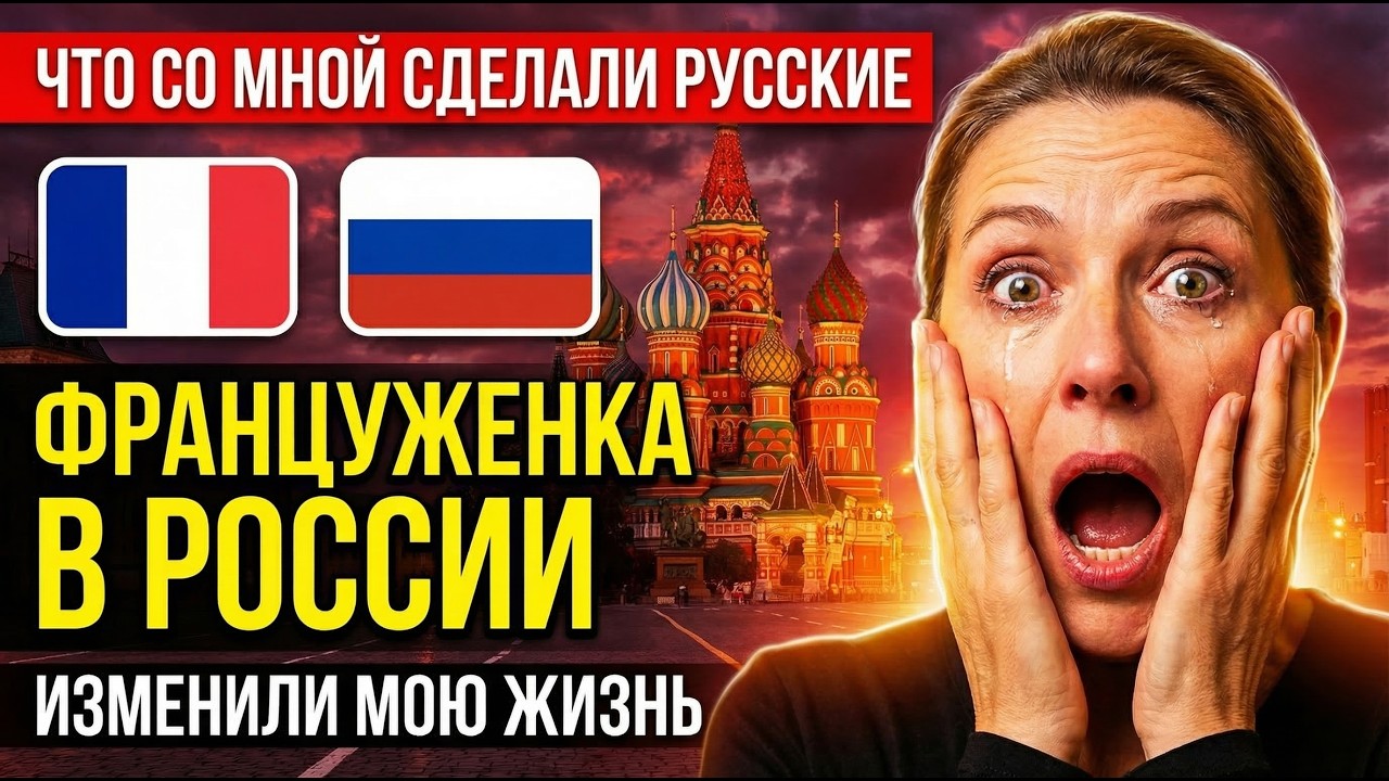 🇫🇷🇷🇺 ФРАНЦУЖЕНКА СПУСТИЛАСЬ В МОСКОВСКОЕ МЕТРО — И ЗАПЛАКАЛА: «ЭТО НЕ МЕТРО… ЭТО ДВОРЕЦ!»