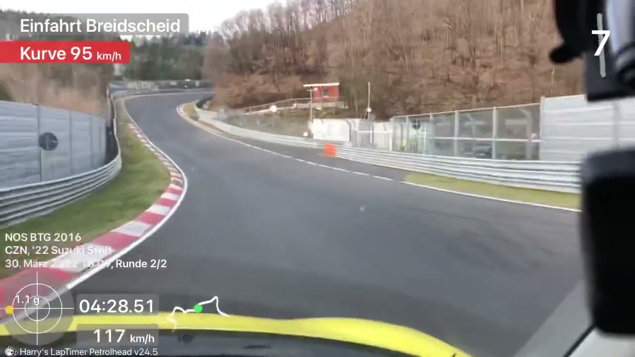 Nordschleife; 9:20.48; SUZUKI Swift