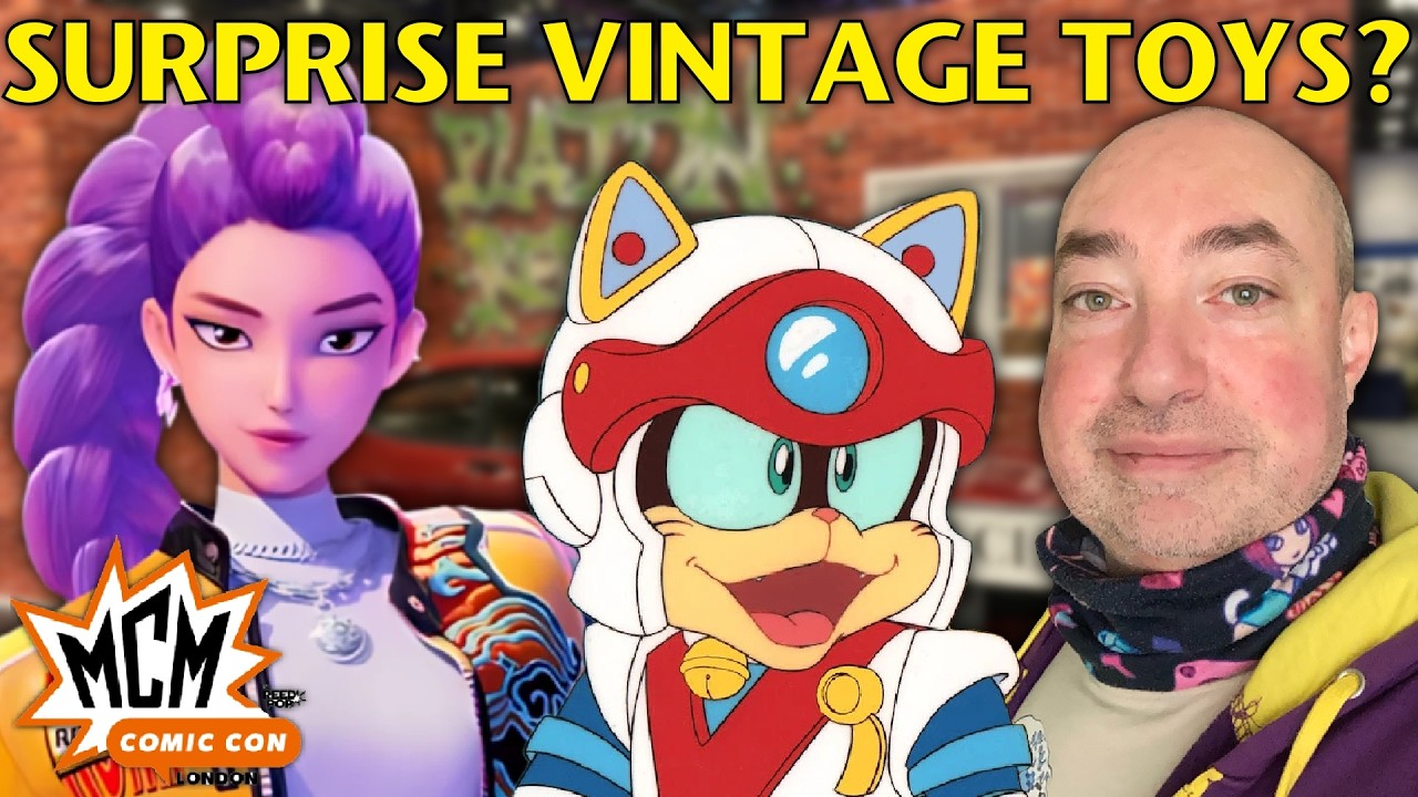 Охота за игрушками на Comic Con: FOUND Retro Gold на MCM London Comic Con в октябре 2025 г.