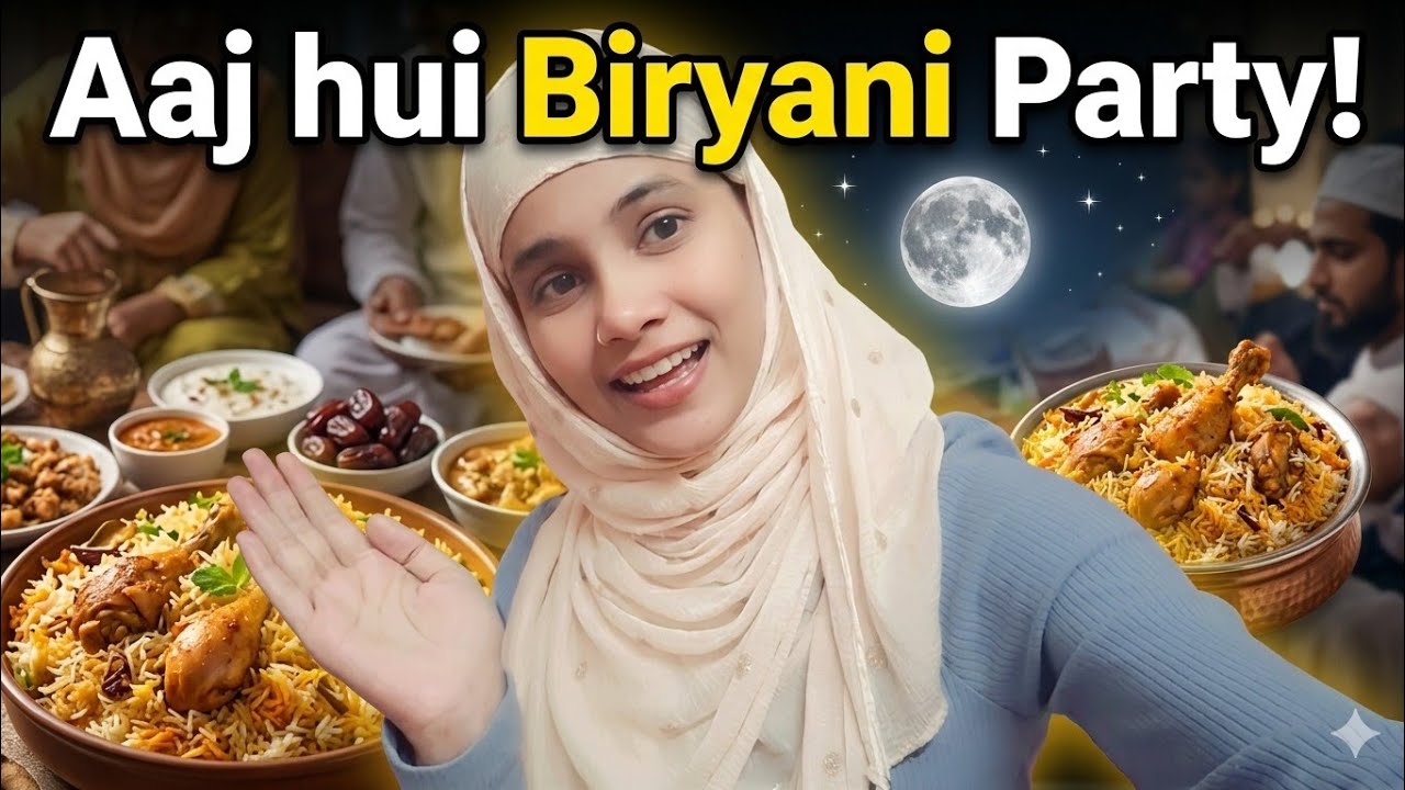 Biryani party with bchcha party🥰 || Ramzan special vlog #lucknowibajjo #ramzan #ramadan #iftar #vlog