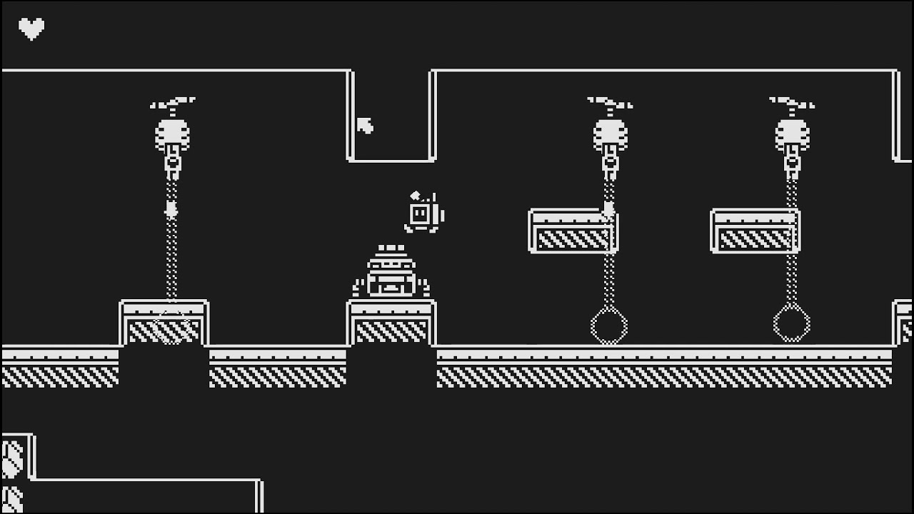 Stealth program gameplay - 1-bit style made in GODOT 3.2.3