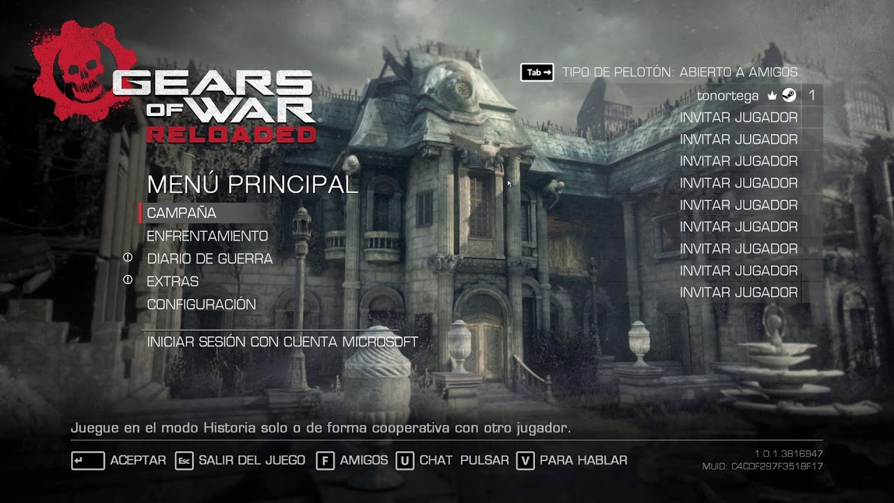 GEARS OF WAR RELOADED en directo parte 2