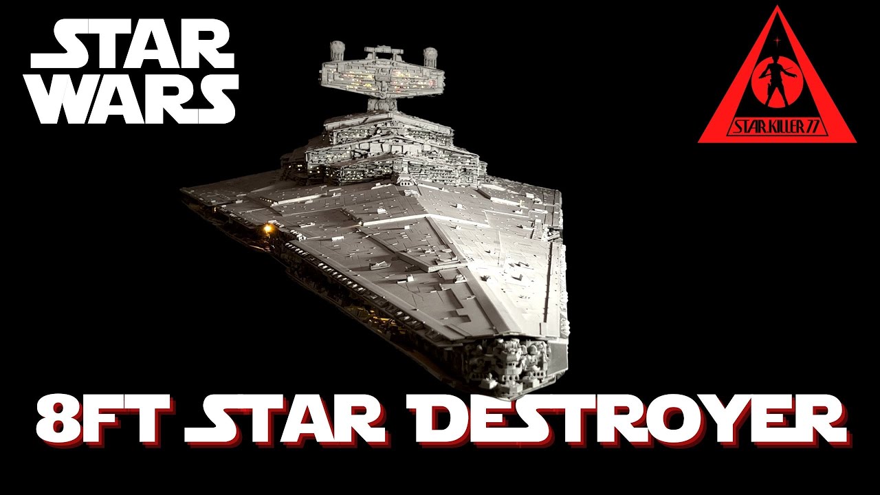 MASSIVE 8FT STAR DESTROYER - STUDIO SCALE