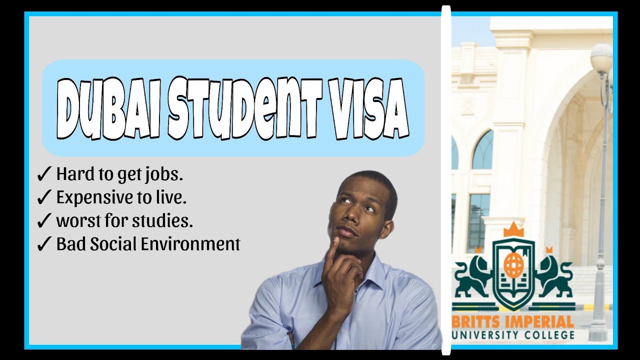 Study in Dubai. Britt's imperial university college struggle to find a job. Scam Alert!
