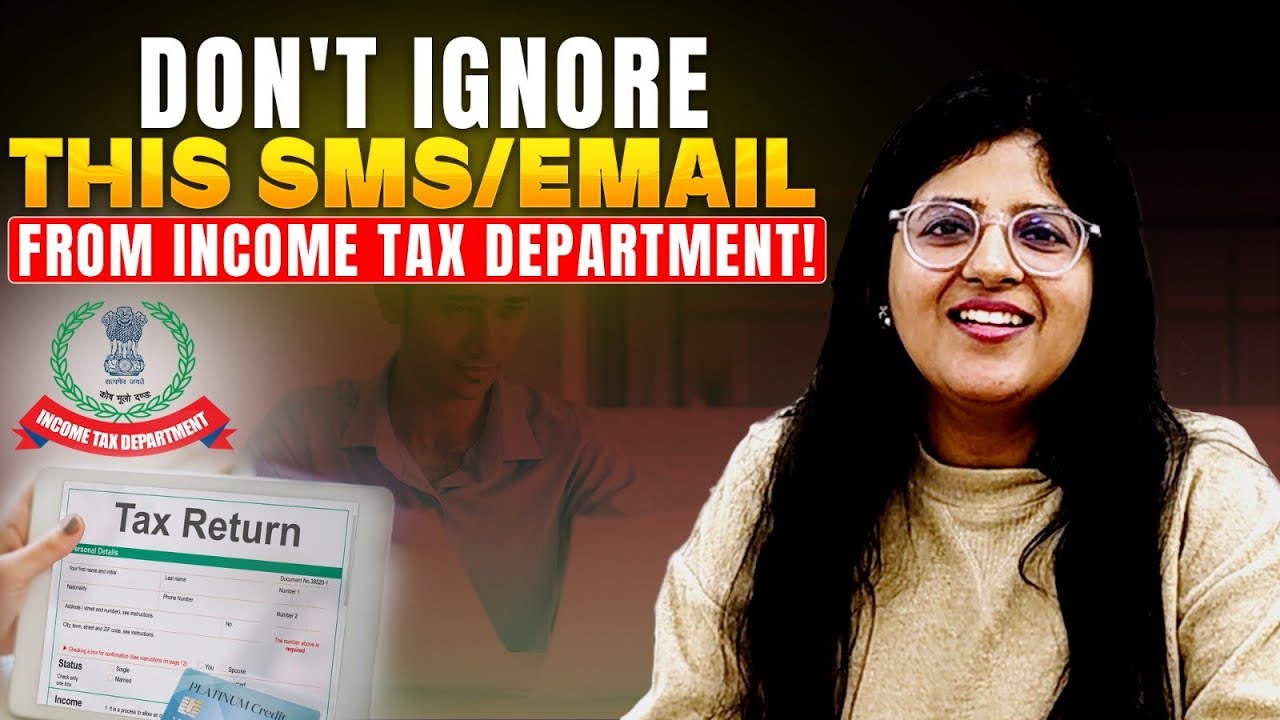 Don't Ignore This SMS/Email from Income Tax Department! ⚠️ | SARVAM PROFESSIONALS