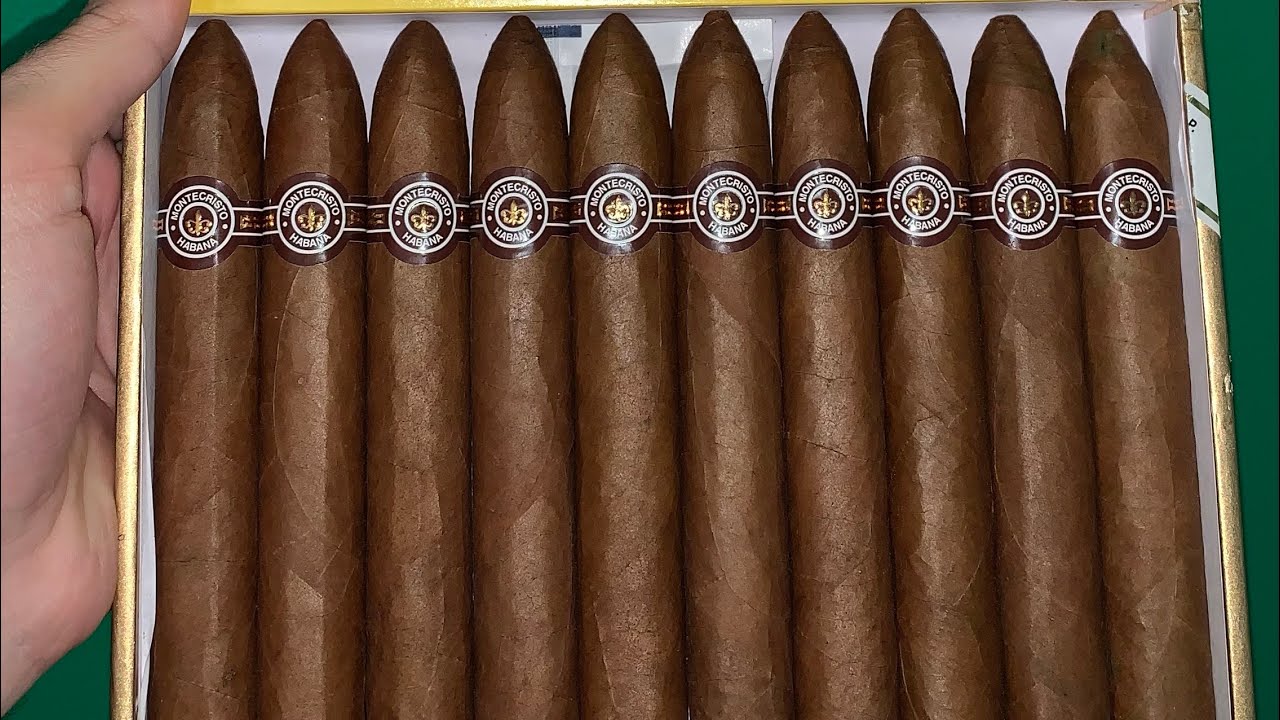Cuban Cigar Montecristo No. 2 Unboxing (Box of 10)