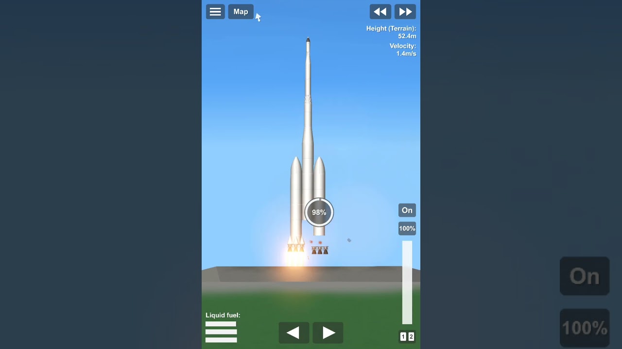 Space ship crashes pt 2