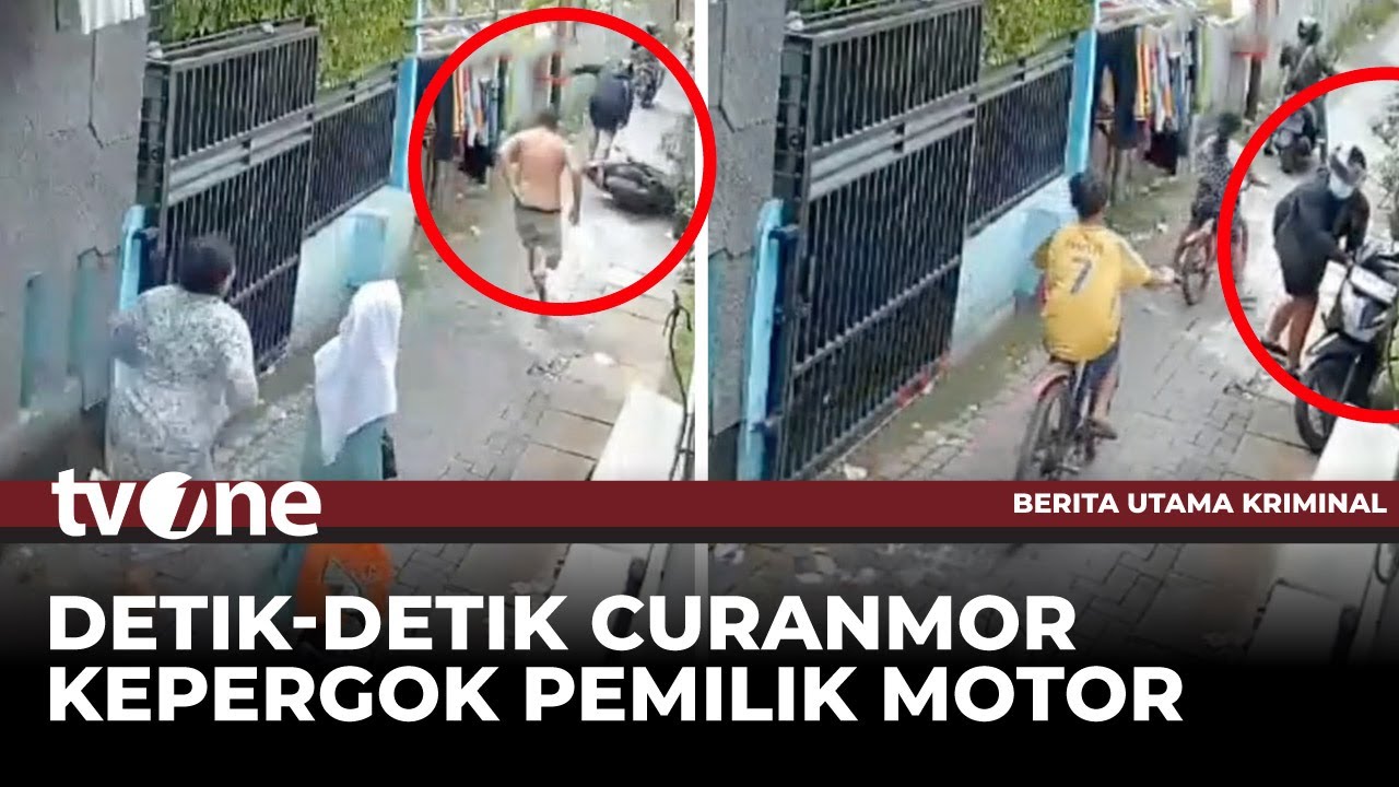 Terpergok Pemilik Motor, Pelaku Curanmor Ancam Korban Dengan Senpi | Berita Utama Kriminal