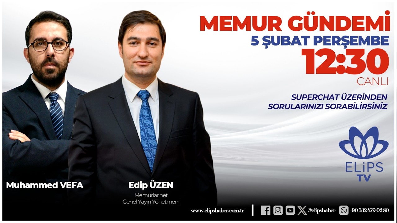 #canlı | Öğretmenler akademi eğitimine başladı mı? Edip Üzen ile Memur Gündemi