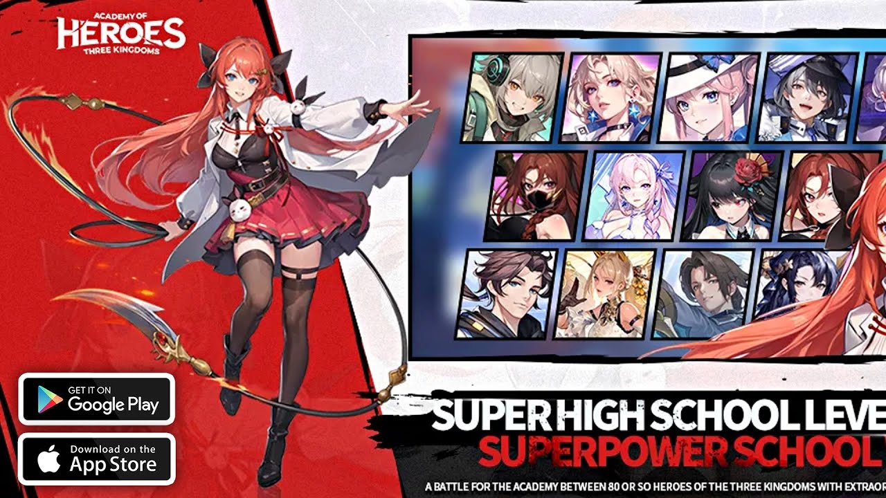 Academy of Heroes Gameplay (Android/iOS)