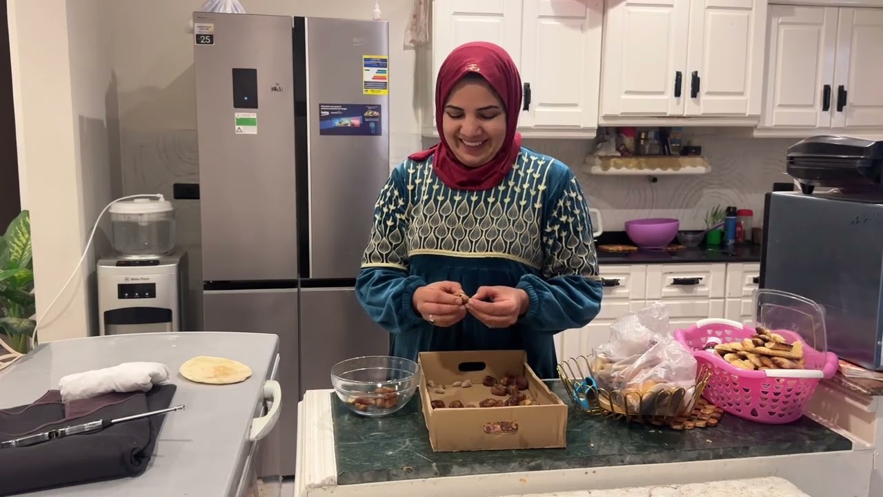 خلاص بنودع رمضان  وجمعتهم عندي فرحتني ونستقبل العيد وعيد الام