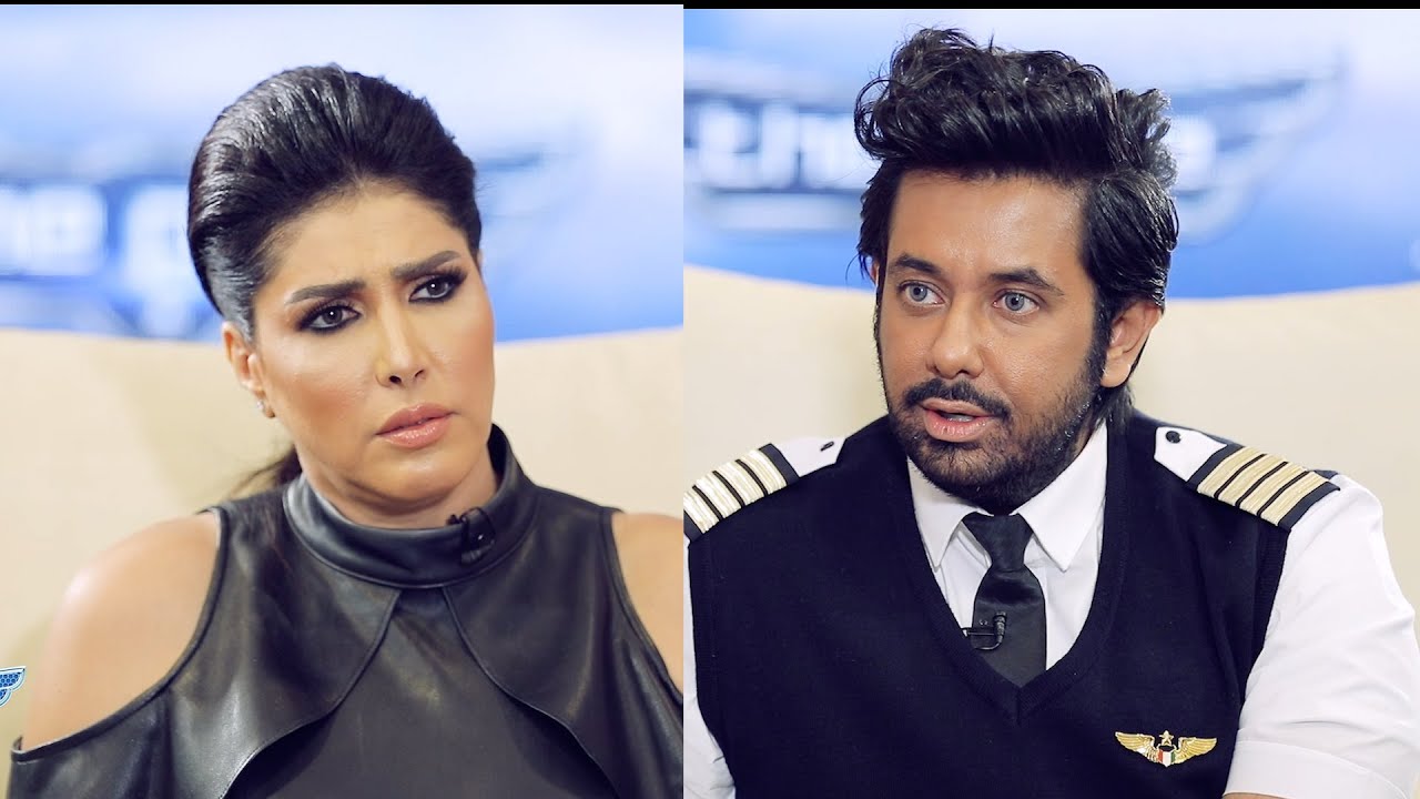 اتزوجتي كم مرة وشنو قصة الحب؟!! زهرة عرفات في برنامج The Plane مع صالح الراشد