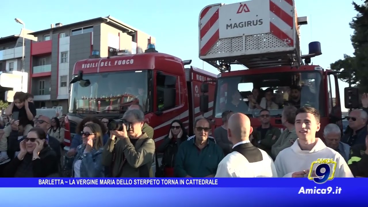 Barletta - La Vergine Maria dello Sterpeto torna in Cattedrale