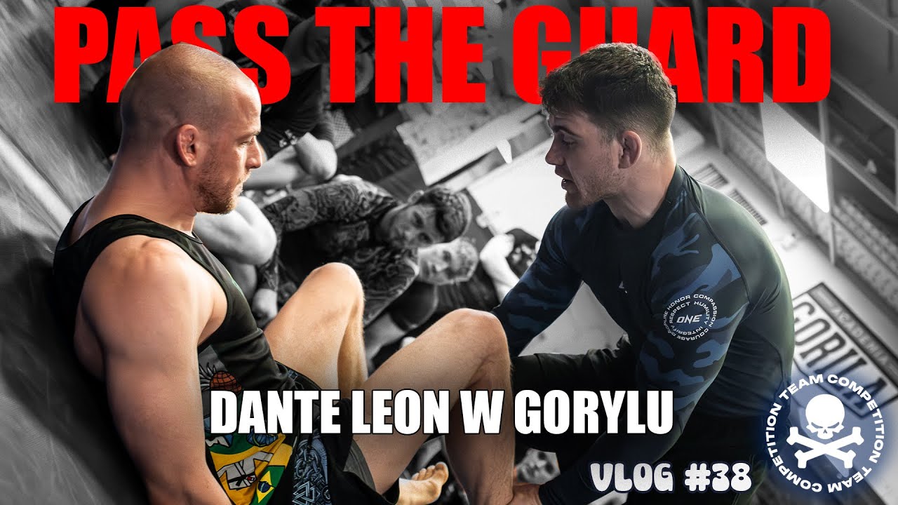 World Class Passing - Dante Leon  -  Academia Gorila BJJ VLOG #38