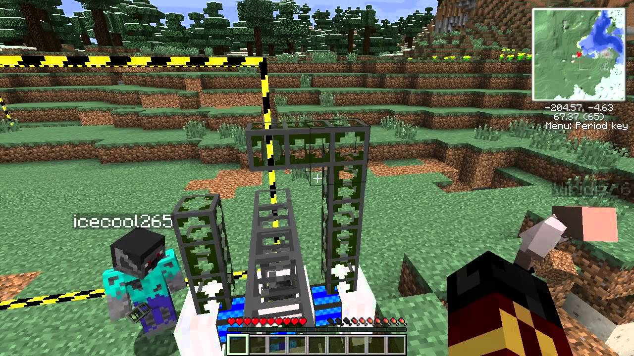 InstantShifts Minecraft: Tekkit Pack Multiplayer Survival 